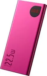 Внешний аккумулятор Baseus Adaman Metal Digital Display PPIMDA-B09 10000mAh (розовый)