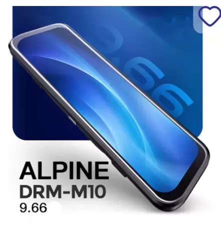 Видеорегистратор зеркало Alpine DRM-M10 Видеорегистратор зеркало Alpine DRM-M10