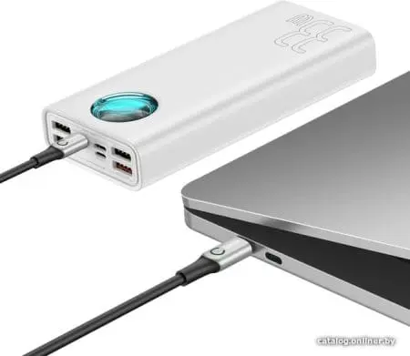 Внешний аккумулятор Baseus Amblight PPLG-02 30000mAh (белый)