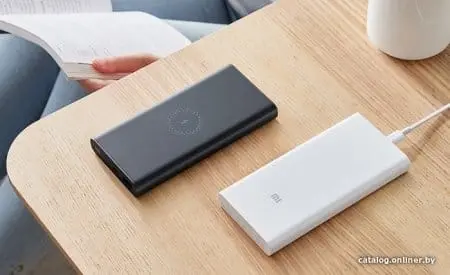 Внешний аккумулятор Xiaomi Mi Power Bank 3 Wireless WPB15ZM 10000mAh (белый)