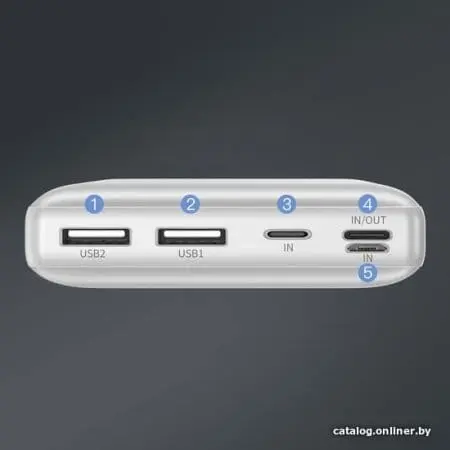 Внешний аккумулятор Baseus Mini JA PPJAN-C02 30000mAh (белый)