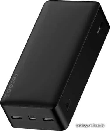 Внешний аккумулятор Baseus Bipow Digital Display PPDML-K01 30000mAh (черный)