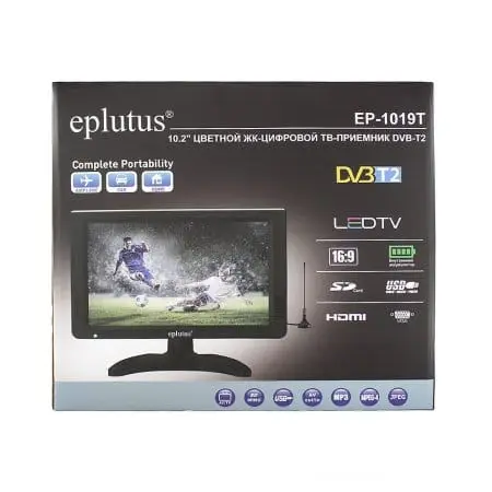 Портативный телевизор Eplutus EP-1019T