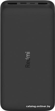 Внешний аккумулятор Xiaomi Redmi Power Bank 20000mAh (черный, международная версия) Внешний аккумулятор Xiaomi Redmi Power Bank 20000mAh (черный, международная версия)