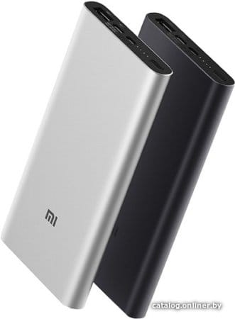 Внешний аккумулятор Xiaomi Mi Power Bank 3 18W Fast Charge 10000mAh (серебристый) Внешний аккумулятор Xiaomi Mi Power Bank 3 18W Fast Charge 10000mAh (серебристый)