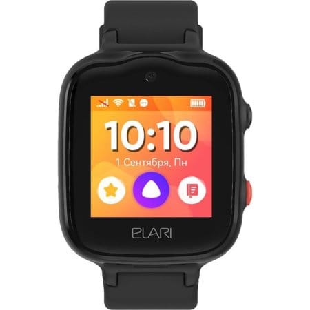 Умные часы Elari KidPhone 4G Bubble (черный) Умные часы Elari KidPhone 4G Bubble (черный)