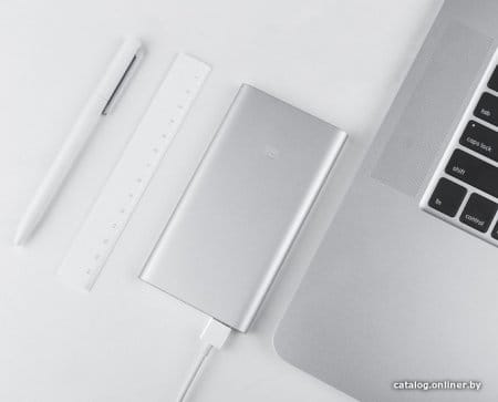 Внешний аккумулятор Xiaomi Mi Power Bank 2 5000mAh (серебристый) Внешний аккумулятор Xiaomi Mi Power Bank 2 5000mAh (серебристый)