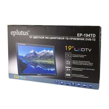 Портативный телевизор Eplutus EP-194TD Портативный телевизор Eplutus EP-194TD