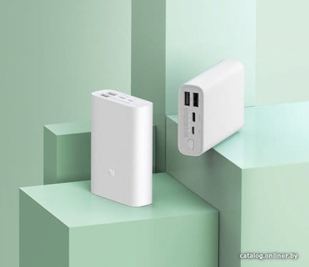 Внешний аккумулятор Xiaomi Pocket Pro PB1022ZM 10000mAh (белый, китайская версия) Внешний аккумулятор Xiaomi Pocket Pro PB1022ZM 10000mAh (белый, китайская версия)