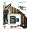 Карта памяти Kingston Canvas Go! Plus microSDXC 256GB (с адаптером) Карта памяти Kingston Canvas Go! Plus microSDXC 256GB (с адаптером)