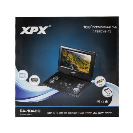 Портативный DVD XPX EA-1048D Портативный DVD XPX EA-1048D