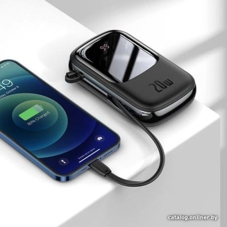Внешний аккумулятор Baseus Qpow Digital Display PPQD-HXX 20000mAh Внешний аккумулятор Baseus Qpow Digital Display PPQD-HXX 20000mAh