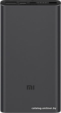 Внешний аккумулятор Xiaomi Mi Power Bank 3 18W Fast Charge 10000mAh (черный) Внешний аккумулятор Xiaomi Mi Power Bank 3 18W Fast Charge 10000mAh (черный)