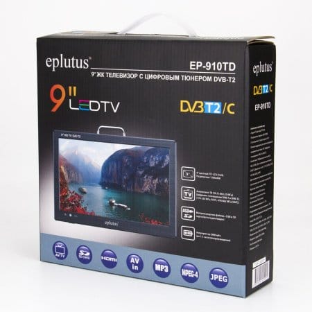 Портативный телевизор Eplutus EP-910TD Портативный телевизор Eplutus EP-910TD
