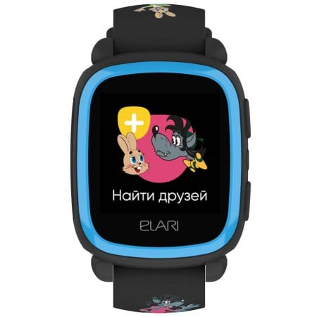 Умные часы Elari KidPhone Ну, погоди! (черный) Умные часы Elari KidPhone Ну, погоди! (черный)