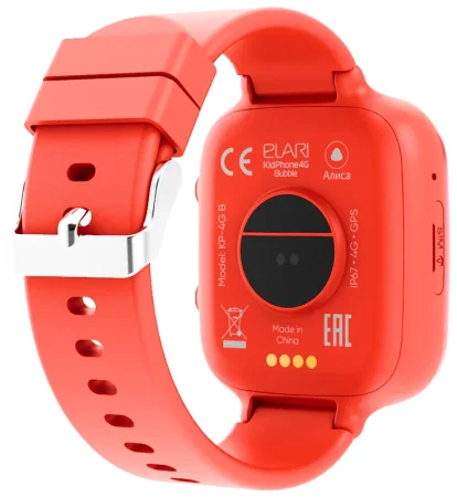 Умные часы Elari KidPhone 4G Bubble (красный) Умные часы Elari KidPhone 4G Bubble (красный)