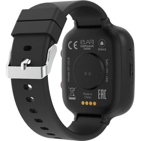 Умные часы Elari KidPhone 4G Bubble (черный) Умные часы Elari KidPhone 4G Bubble (черный)