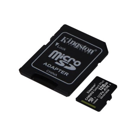 Карта памяти Kingston Canvas Select Plus microSDXC 128GB (с адаптером) Карта памяти Kingston Canvas Select Plus microSDXC 128GB (с адаптером)