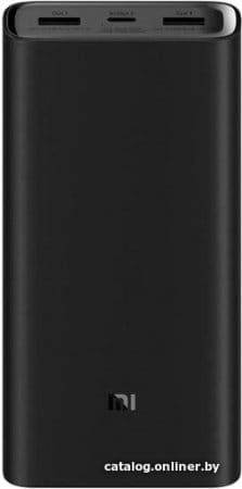 Внешний аккумулятор Xiaomi Mi Power Bank 3 Pro PLM07ZM 20000mAh (черный, междунар. версия) Внешний аккумулятор Xiaomi Mi Power Bank 3 Pro PLM07ZM 20000mAh (черный, междунар. версия)