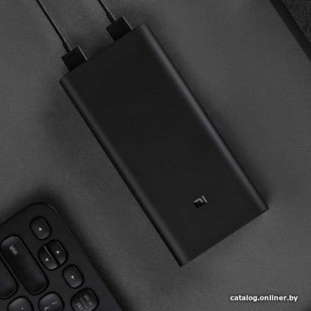 Внешний аккумулятор Xiaomi Mi Power Bank 3 Pro PLM07ZM 20000mAh (черный, междунар. версия) Внешний аккумулятор Xiaomi Mi Power Bank 3 Pro PLM07ZM 20000mAh (черный, междунар. версия)
