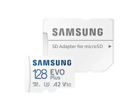 Карта памяти Samsung EVO Plus microSDXC 128GB (с адаптером)