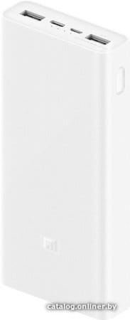 Внешний аккумулятор Xiaomi Mi Power Bank 3 PLM18ZM USB-C 20000mAh (белый) Внешний аккумулятор Xiaomi Mi Power Bank 3 PLM18ZM USB-C 20000mAh (белый)
