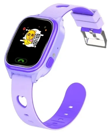 Детские умные часы Smart Baby Watch Y85 фиолетовые Детские умные часы Smart Baby Watch Y85 фиолетовые