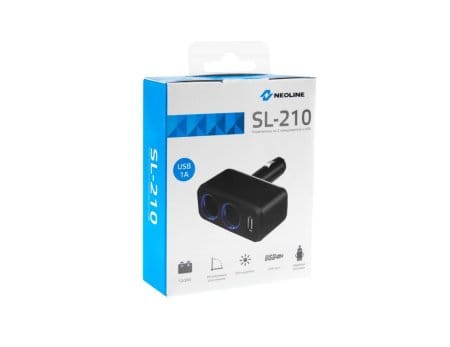 Разветвитель прикуривателя Neoline SL210 Разветвитель прикуривателя Neoline SL210