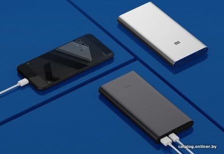 Внешний аккумулятор Xiaomi Mi Power Bank 3 18W Fast Charge 10000mAh (серебристый) Внешний аккумулятор Xiaomi Mi Power Bank 3 18W Fast Charge 10000mAh (серебристый)